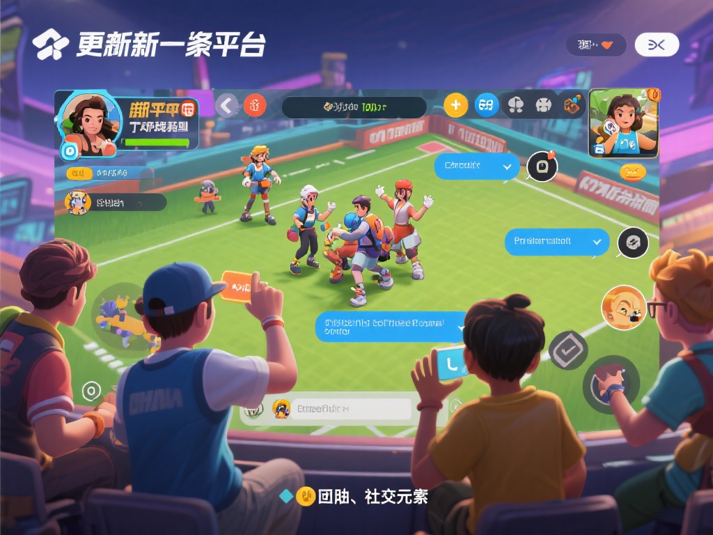 更值得一提的是，平台还融入了社交元素。玩家可以通过